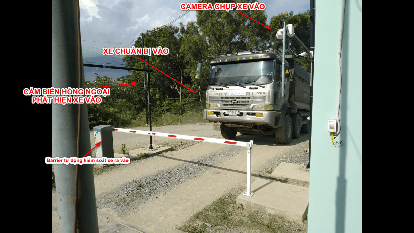 Giải pháp đếm xe bằng Thẻ từ được PTH lắp đặt tại Vũng Tàu