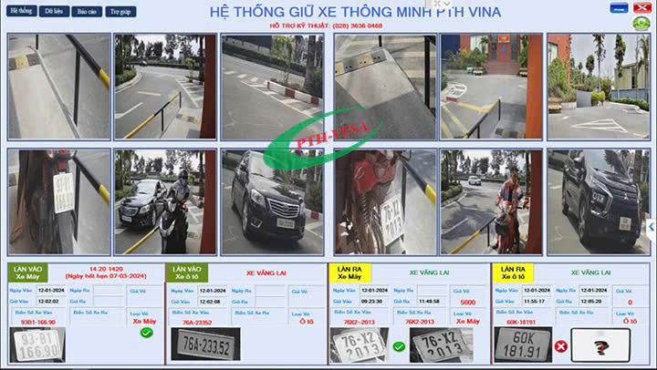 Hệ thống giữ xe thông minh