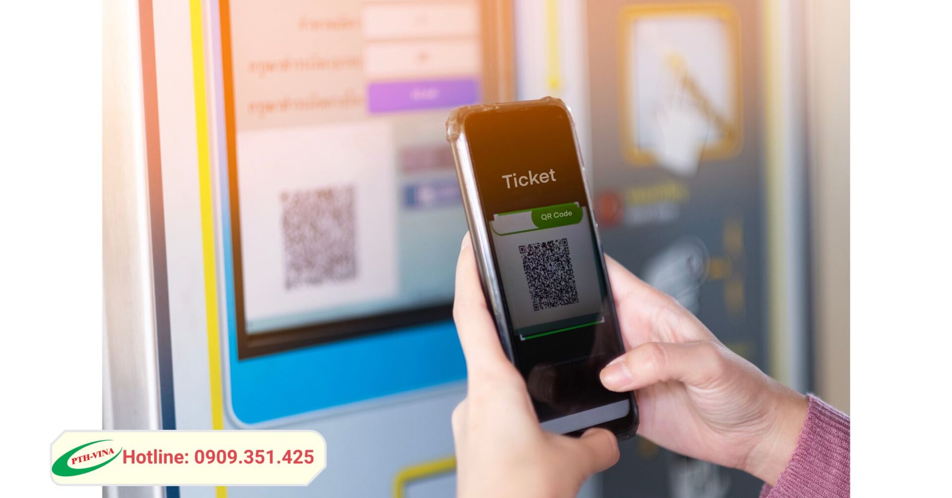 cổng soát vé bằng qr code