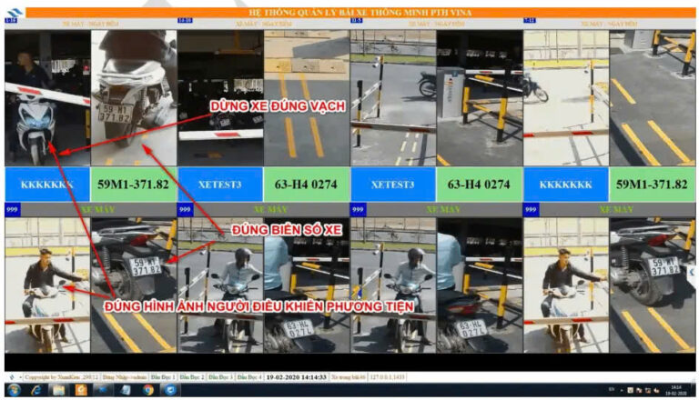 phần mềm quản lý bãi giữ xe