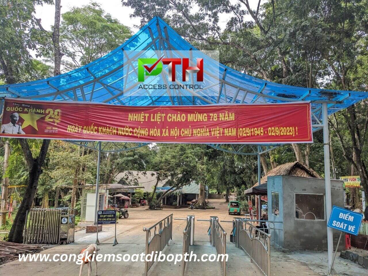 lap cong xoay 3 càng soat ve cho  thac Dray Sap