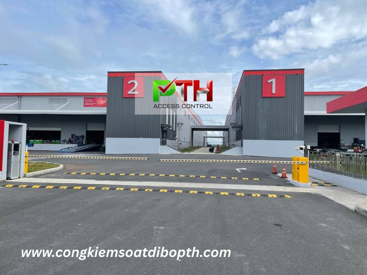 cong trinh thuc te lap he thong giu xe thong minh tai long an