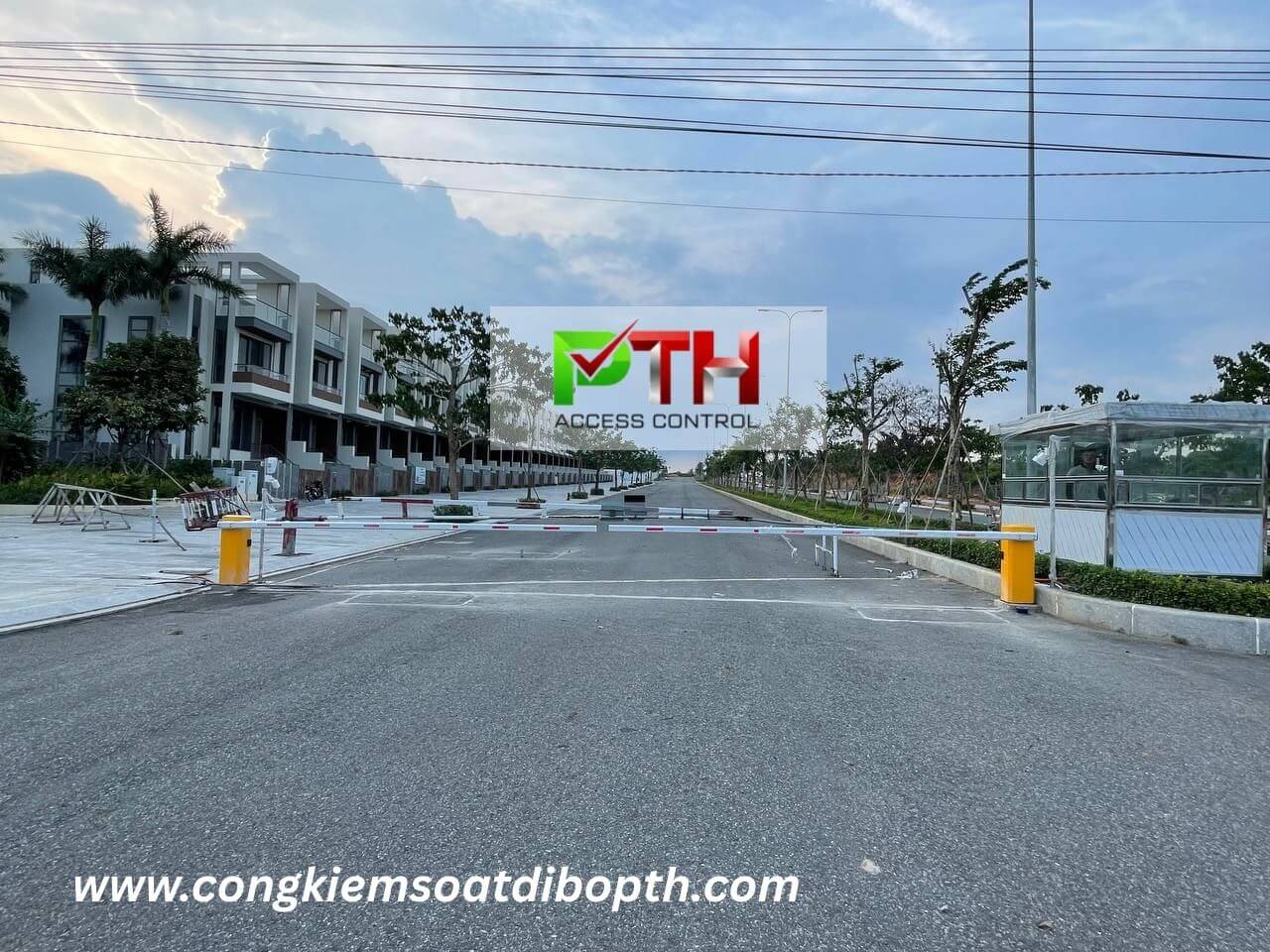 cong trinh lap dat he thong giu xe thong minh cho cong ty tai binh thuan