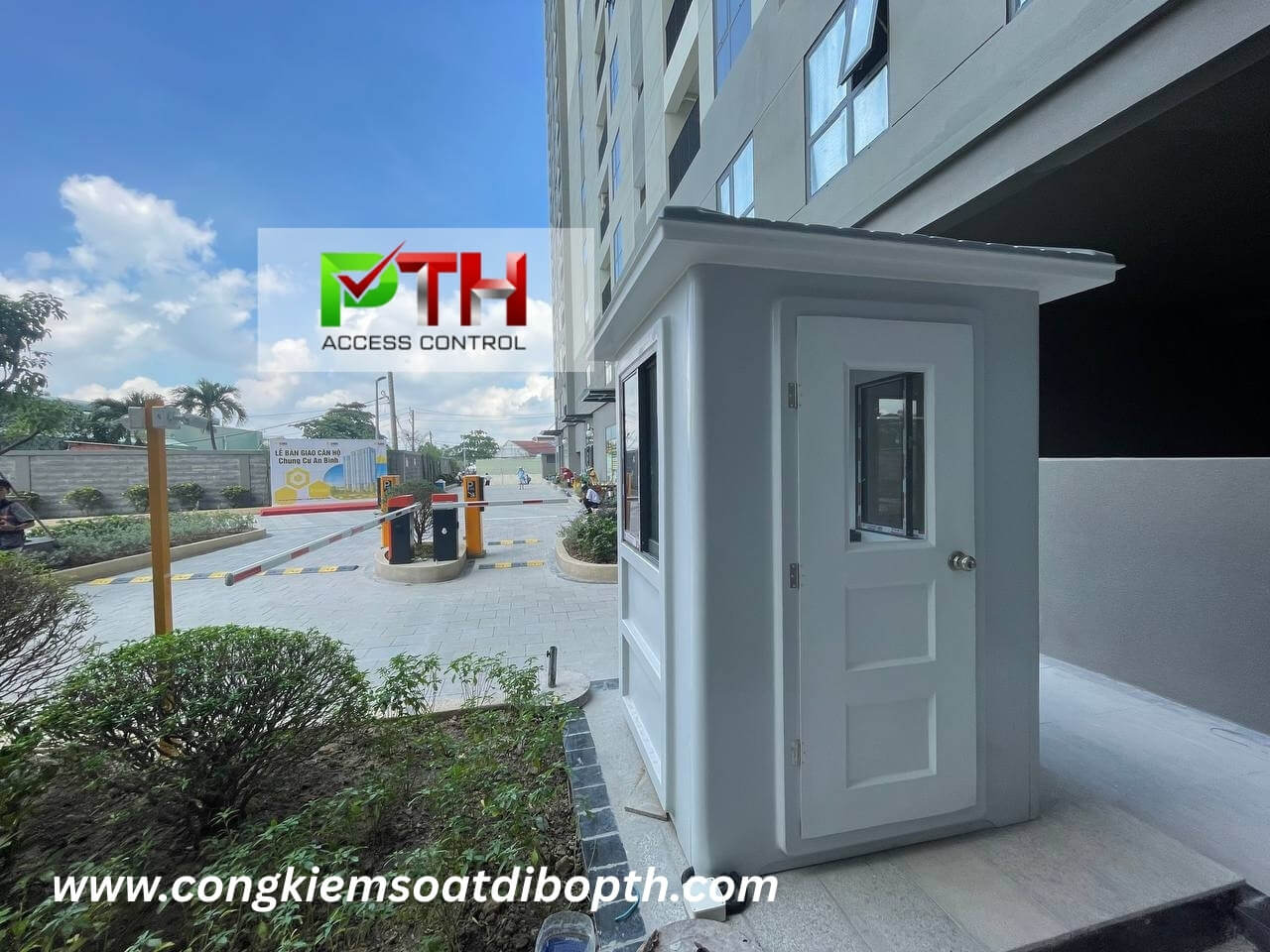 lap he thong giu xe ket hop may nha the tu dong cho bcons an binh