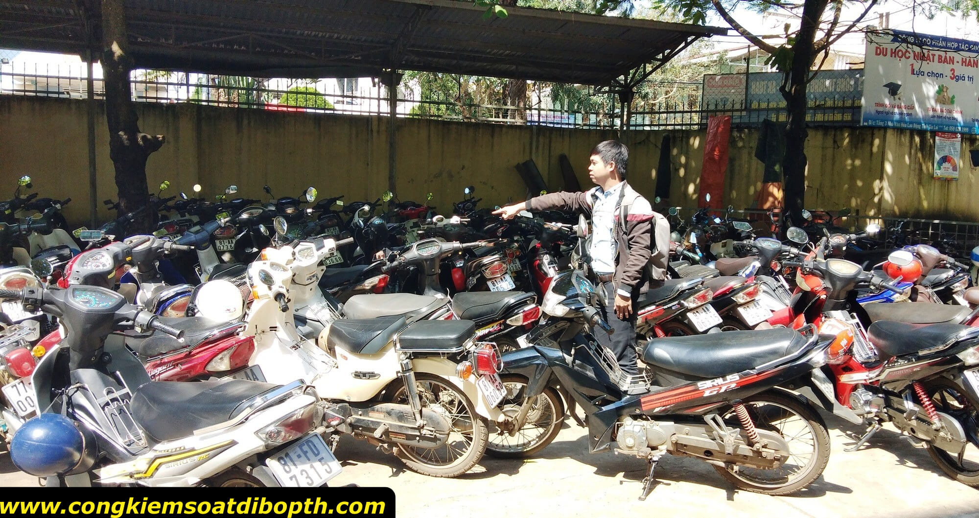 An ninh bãi xe là ưu tiên hàng đầu của mọi trường học hiện nay