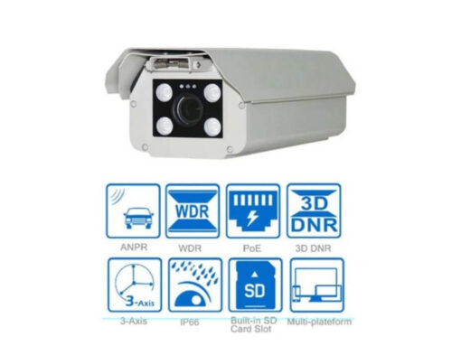 Camera nhận diện biển số chống lóa (ống kính cố định 6mm) - Ảnh 6