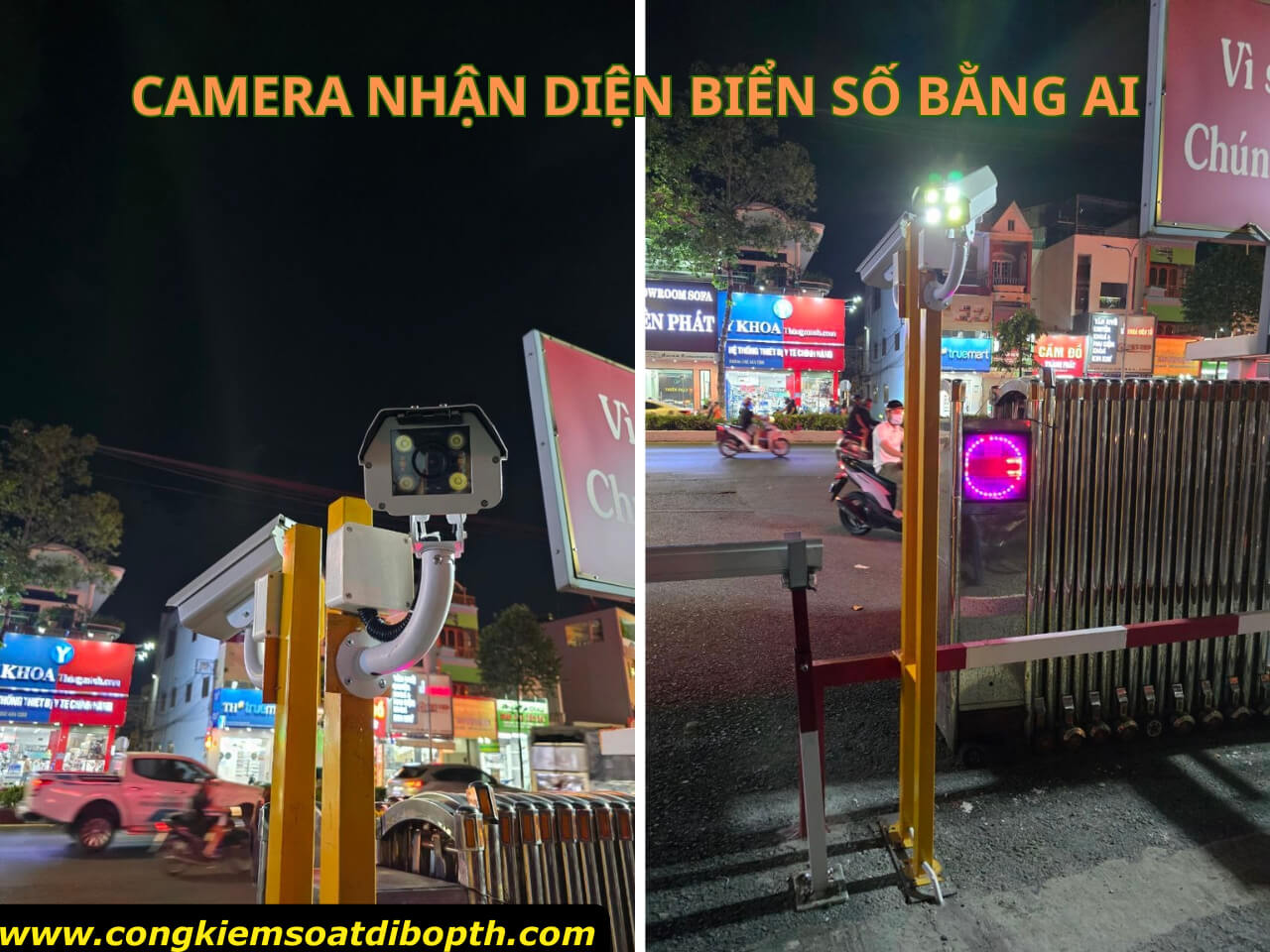 Camera nhận dạng biển số tích hợp trí tuệ nhân tạo (AI) có khả năng đọc chính xác biển số xe trên 99%