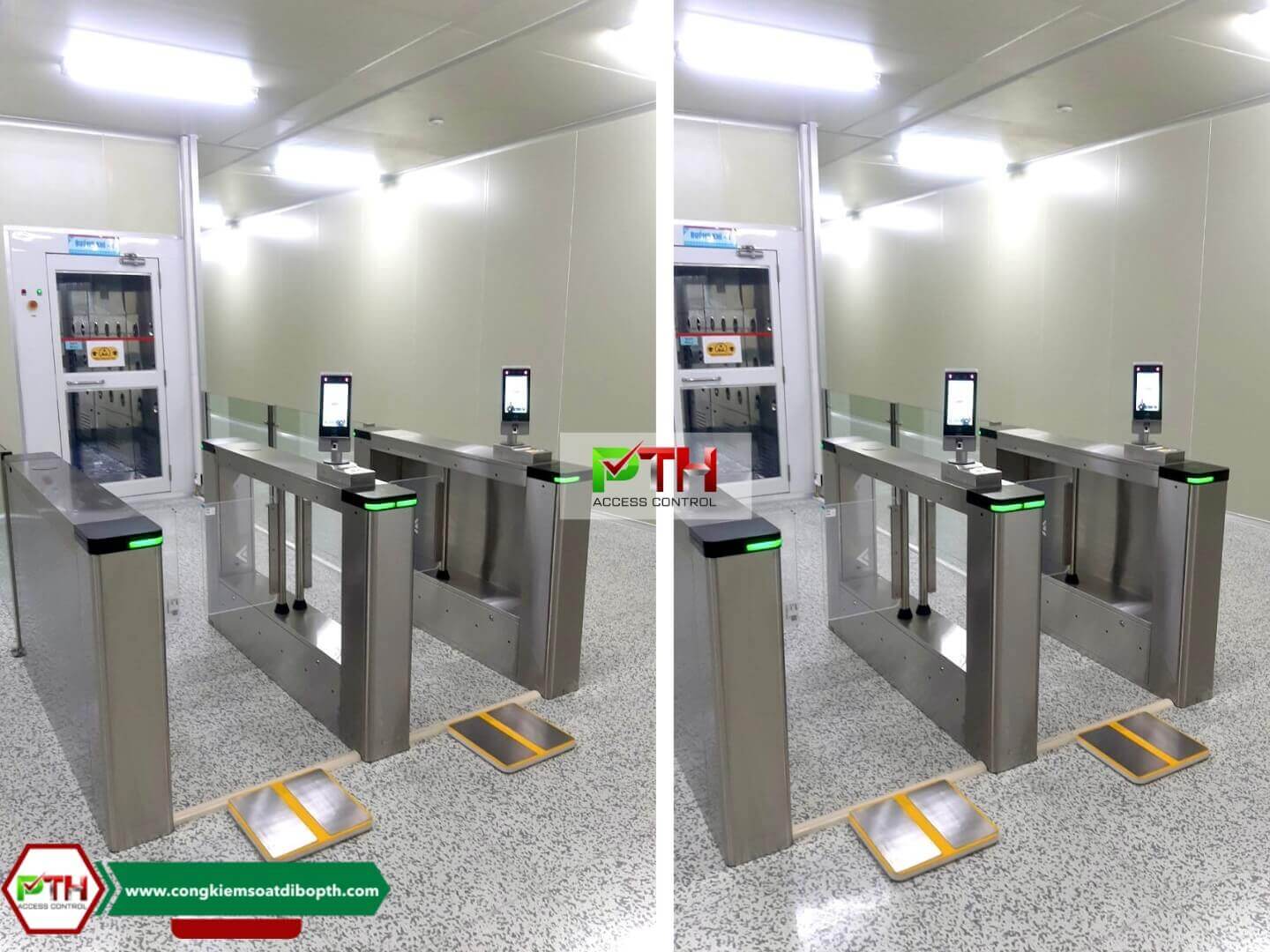 Cổng kiểm soát ra vào khử tĩnh diện ESD tại phòng thí nghiệm