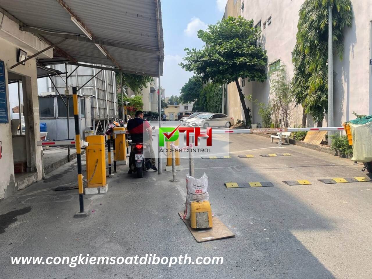 Hình 1: Công trình cải tạo hệ thống bãi xe tại chung cư Mỹ Long