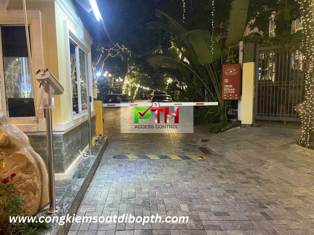 Hình 3: Công trình lắp hệ thống giữ xe thông minh cho khu dân cư Kim Long