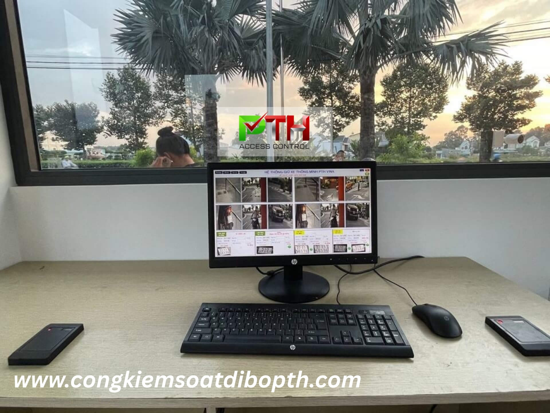 Hình 7: Công trình lắp hệ thống giữ xe thông minh tại chung cư Minh Quốc Plaza