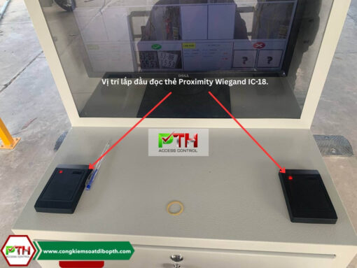 Đầu Đọc Thẻ Proximity Wiegand IC-18 - Ảnh 5