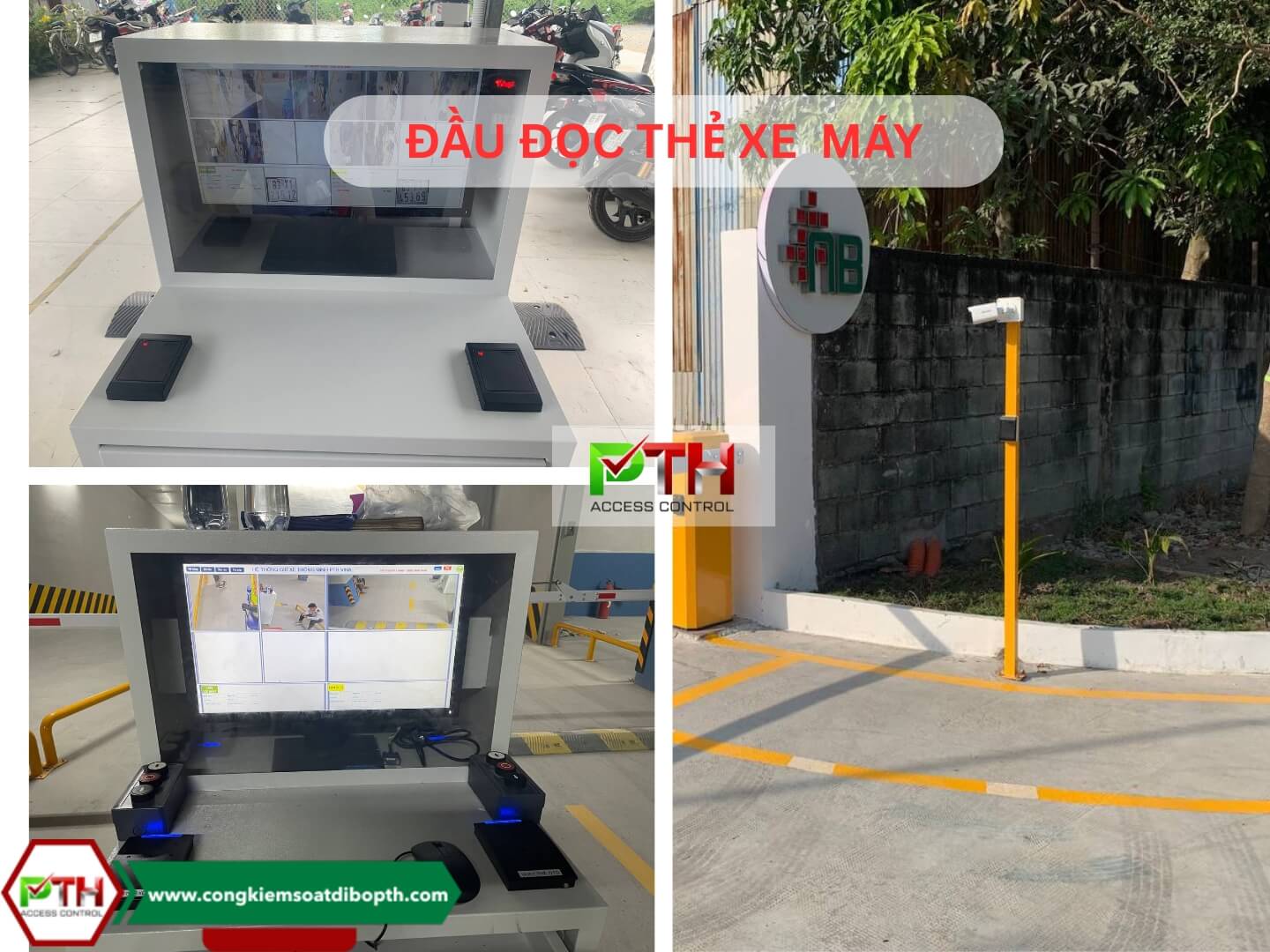 Đầu đọc thẻ trong hệ thống giữ xe Đầu đọc thẻ trong hệ thống giữ xe