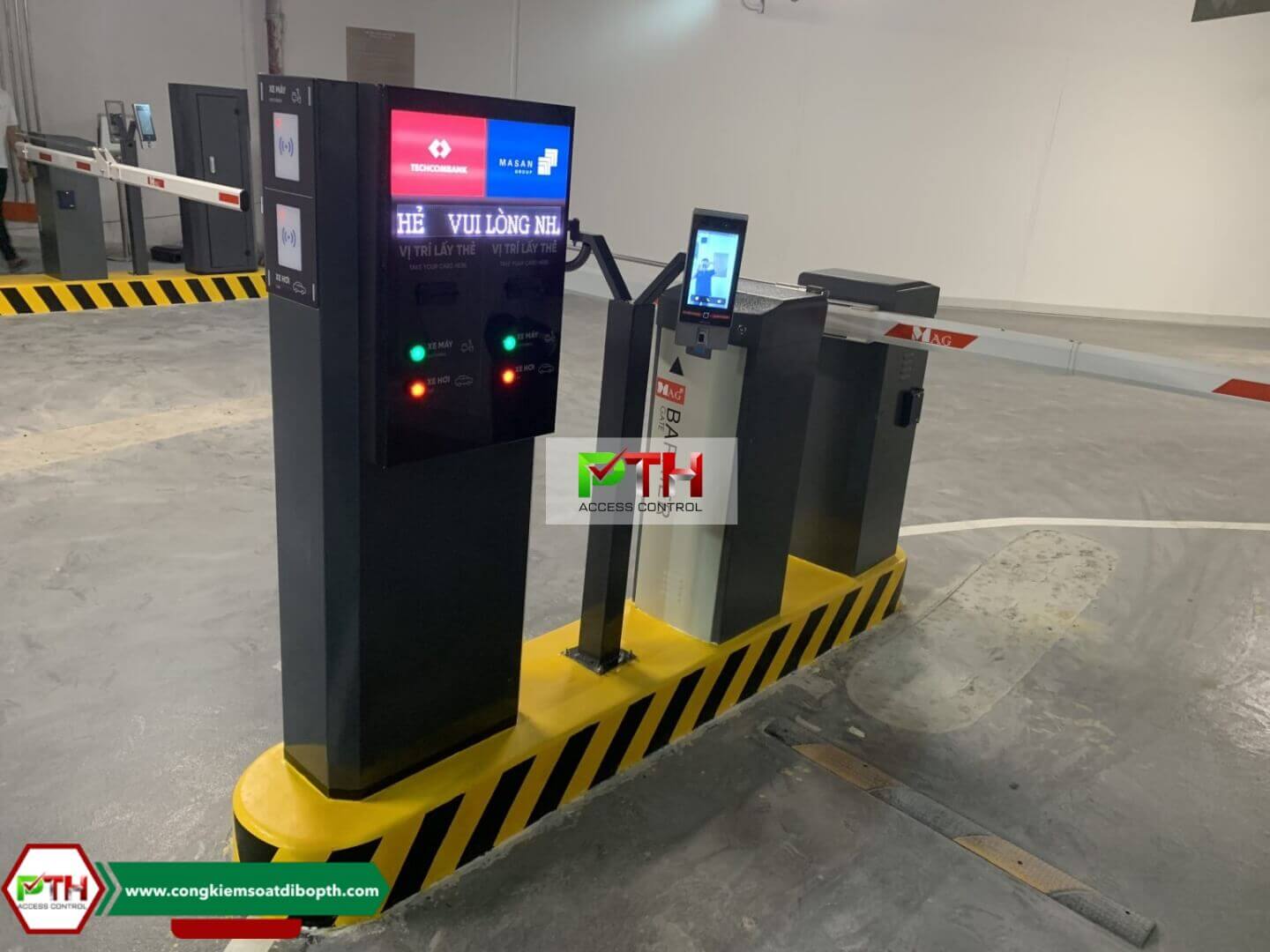 Mô hình giữ xe bằng nhận diện khuôn mặt