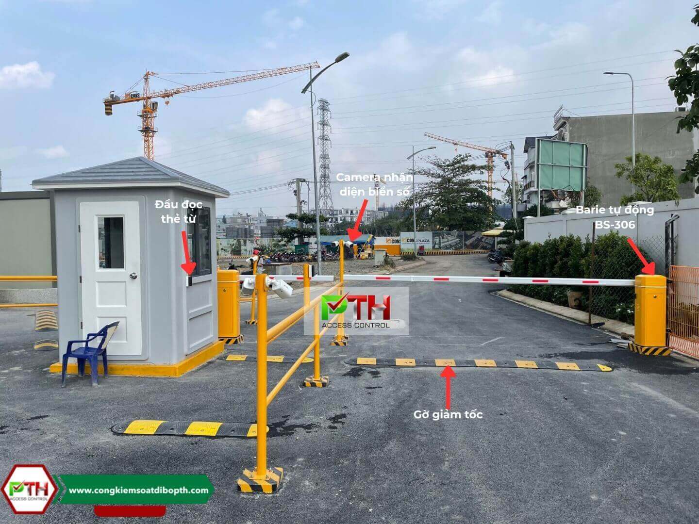 Mô hình hệ thống giữ xe bằng thẻ từ