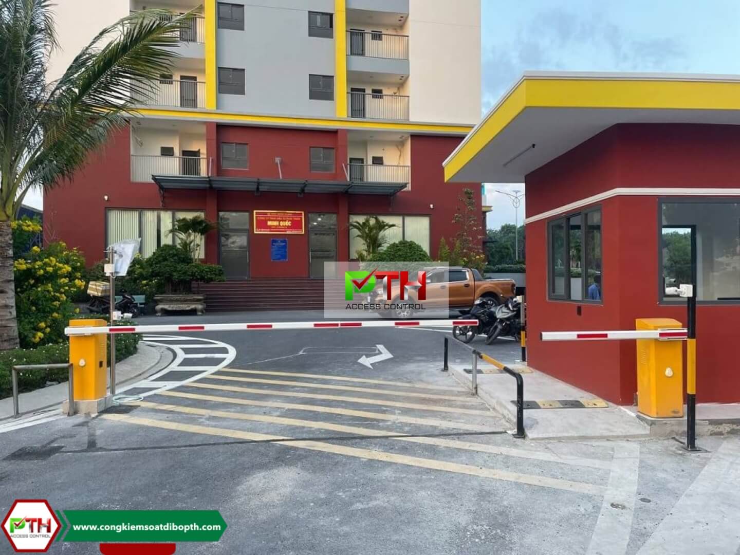 Hệ thống kiểm soát bãi giữ xe thông minh tại chung cư