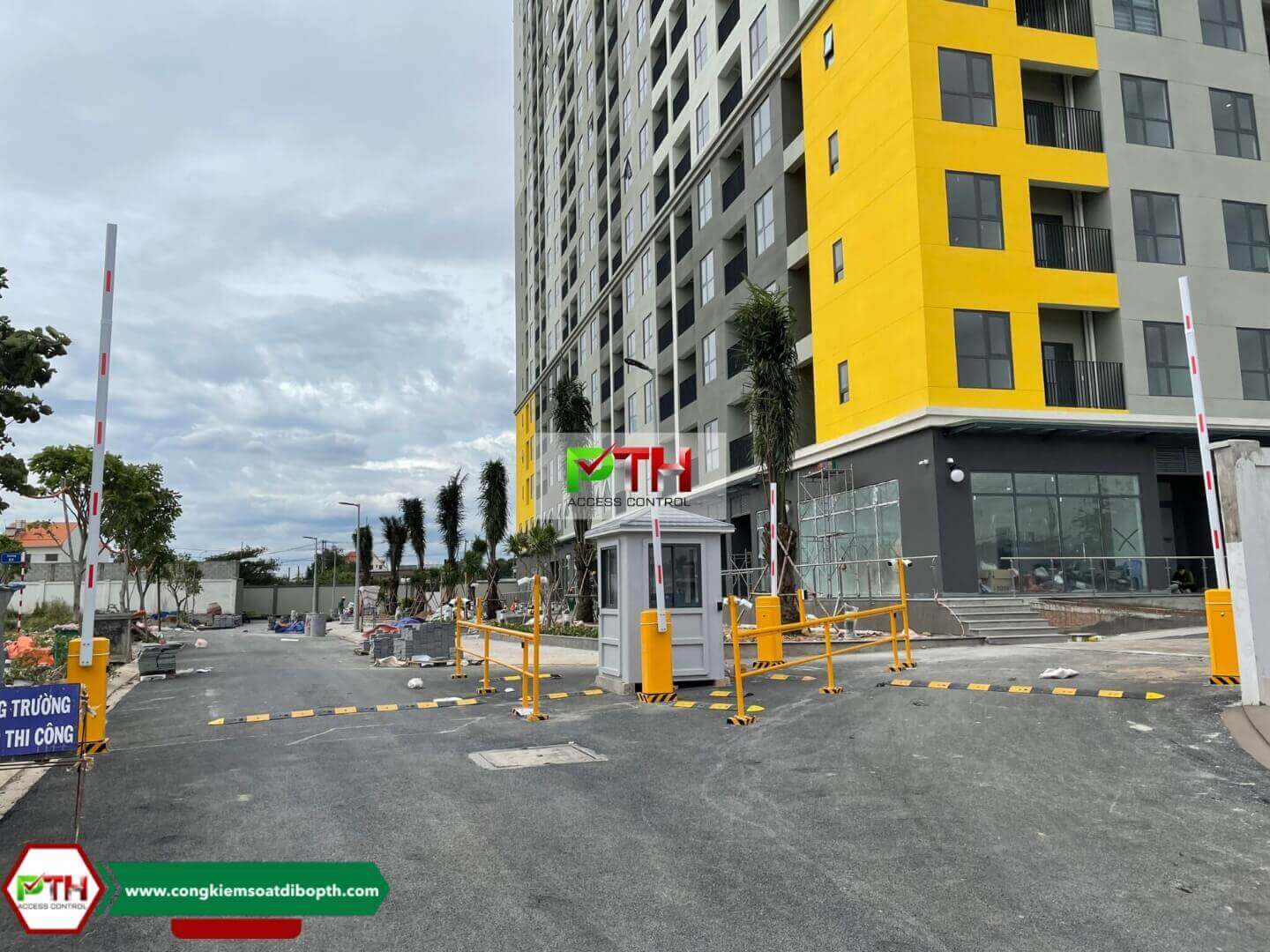 Hệ thống kiểm soát xe ra vào hoàn chỉnh do PTH Access Control lắp đặt