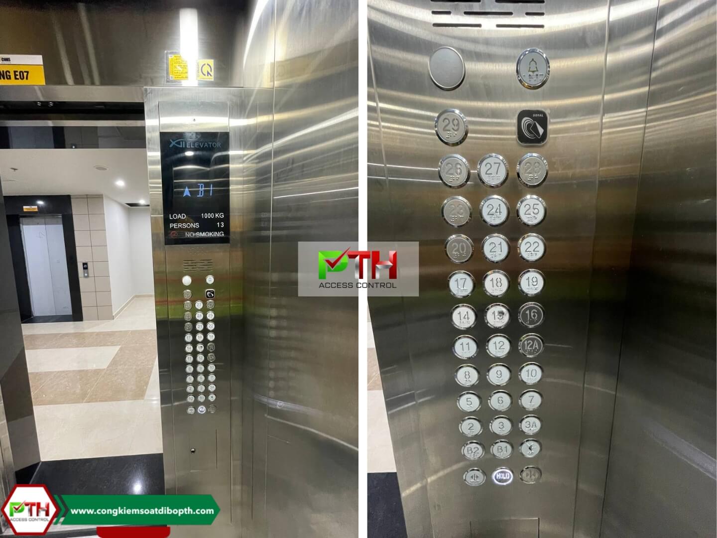 Hệ thống phân tầng thang máy tại chung cư