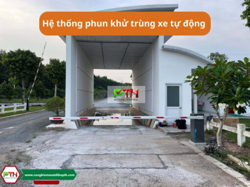 Hệ Thống Phun Khử Trùng Xe Tự Động