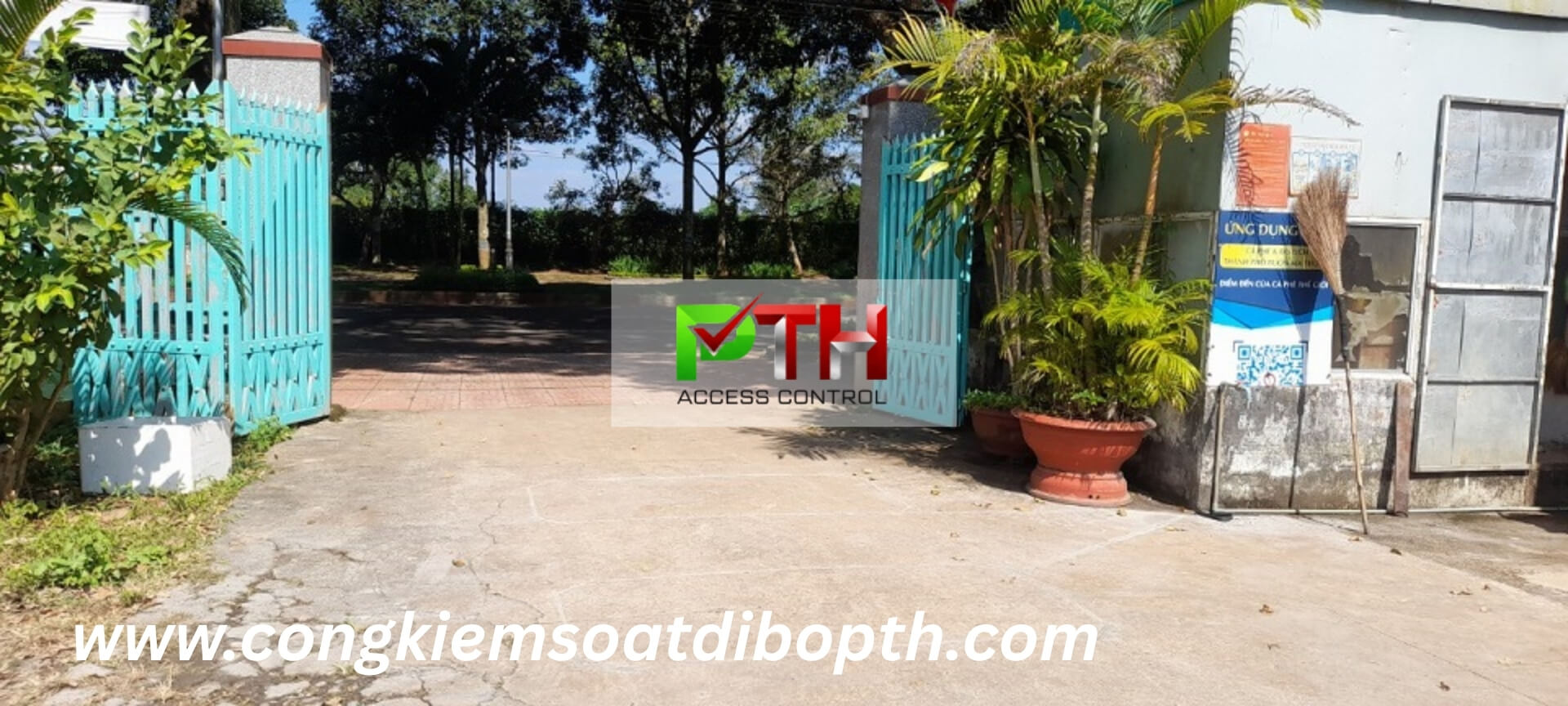 Hình 1: Công trình lắp đặt camera đếm xe cho bãi xe ô tô tại Đắk Lắk
