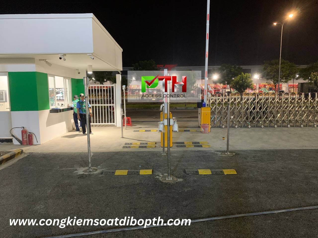 Hình 2: Công trình lắp hệ thống kiểm soát xe cho đơn vị Giao Hàng Tiết Kiệm