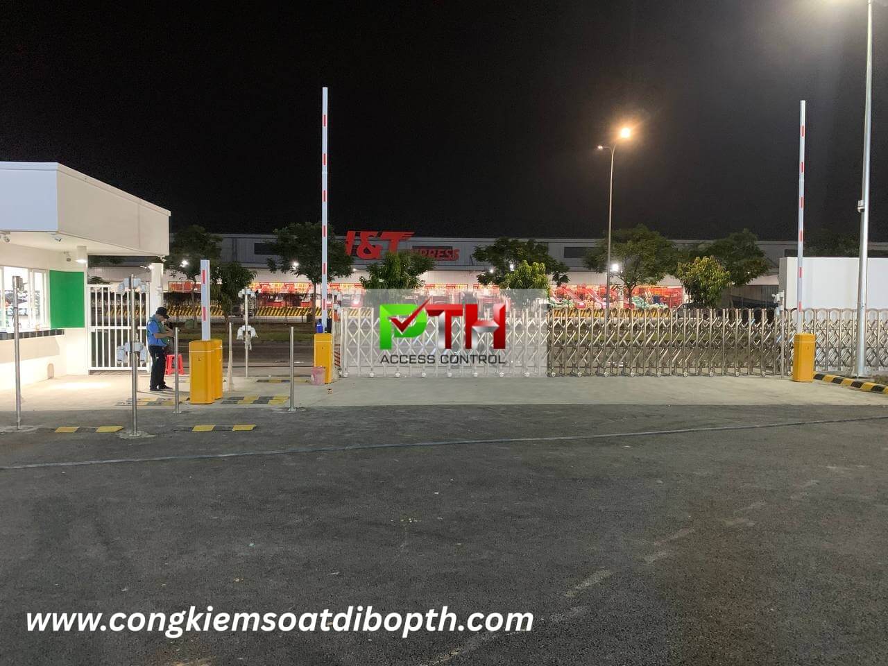Hình 8: Công trình lắp hệ thống kiểm soát xe cho đơn vị Giao Hàng Tiết Kiệm