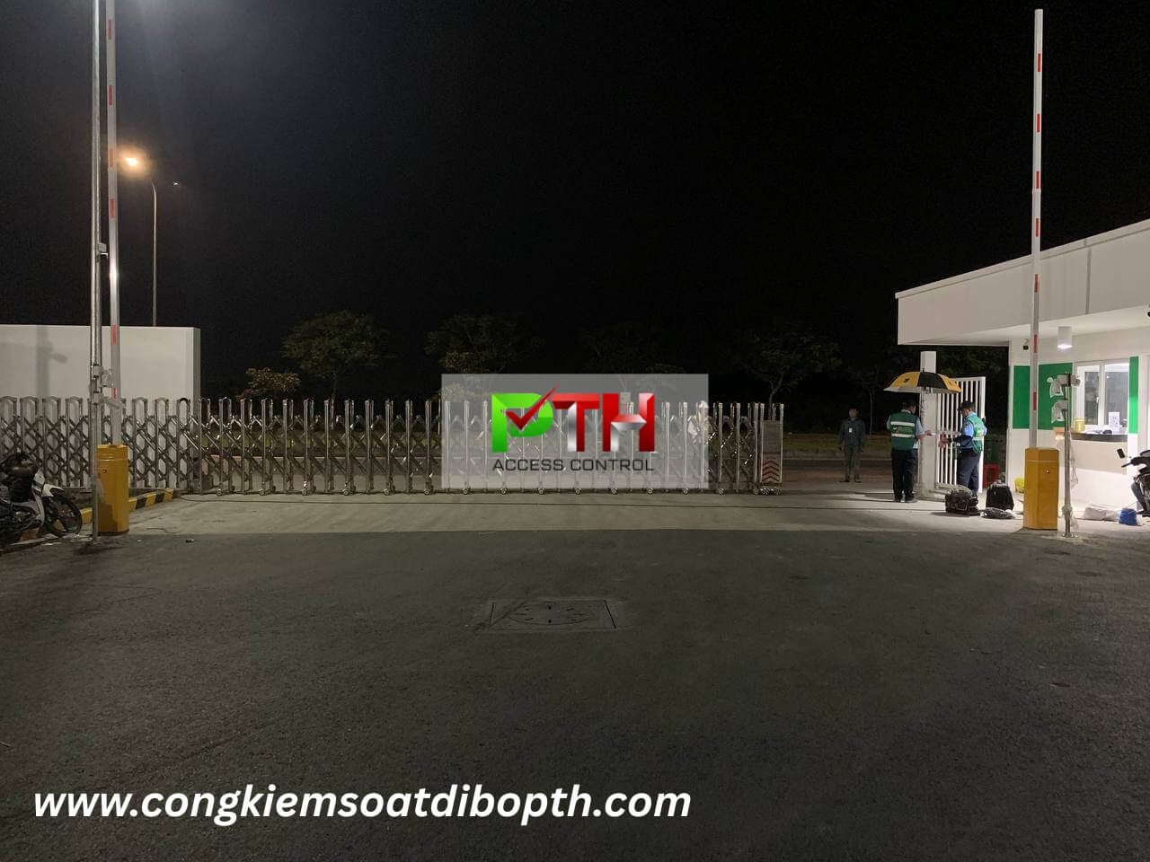 Hình 1: Công trình lắp hệ thống kiểm soát xe cho đơn vị Giao Hàng Tiết Kiệm