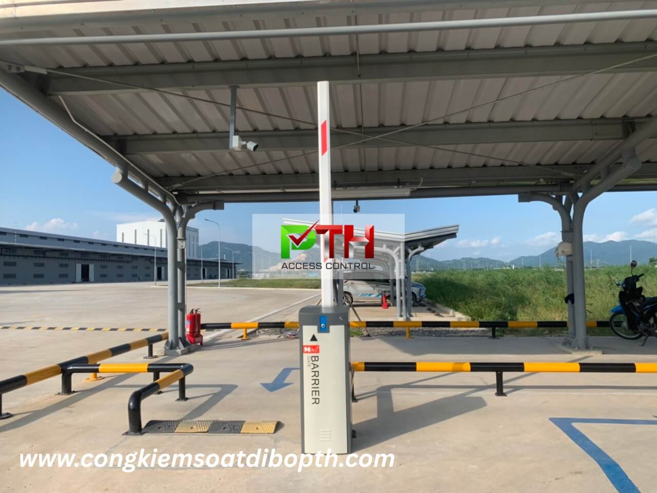 Hình 1: Công trình lắp hệ thống giữ xe thông minh tại Bà Rịa Vũng Tàu