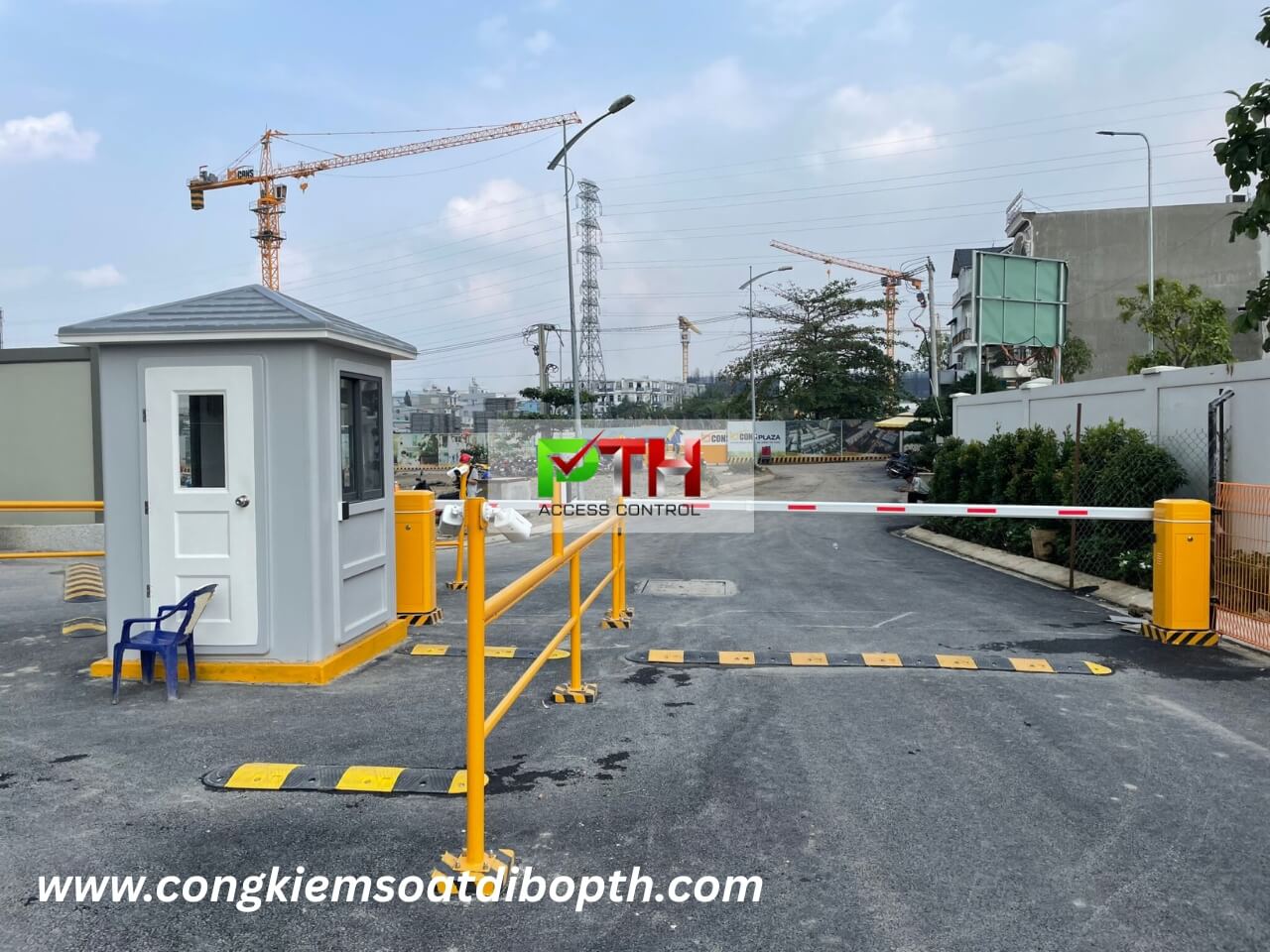Hình 3: Công trình lắp hệ thống parking tại dự án căn hộ Bcons Bình Dươngv