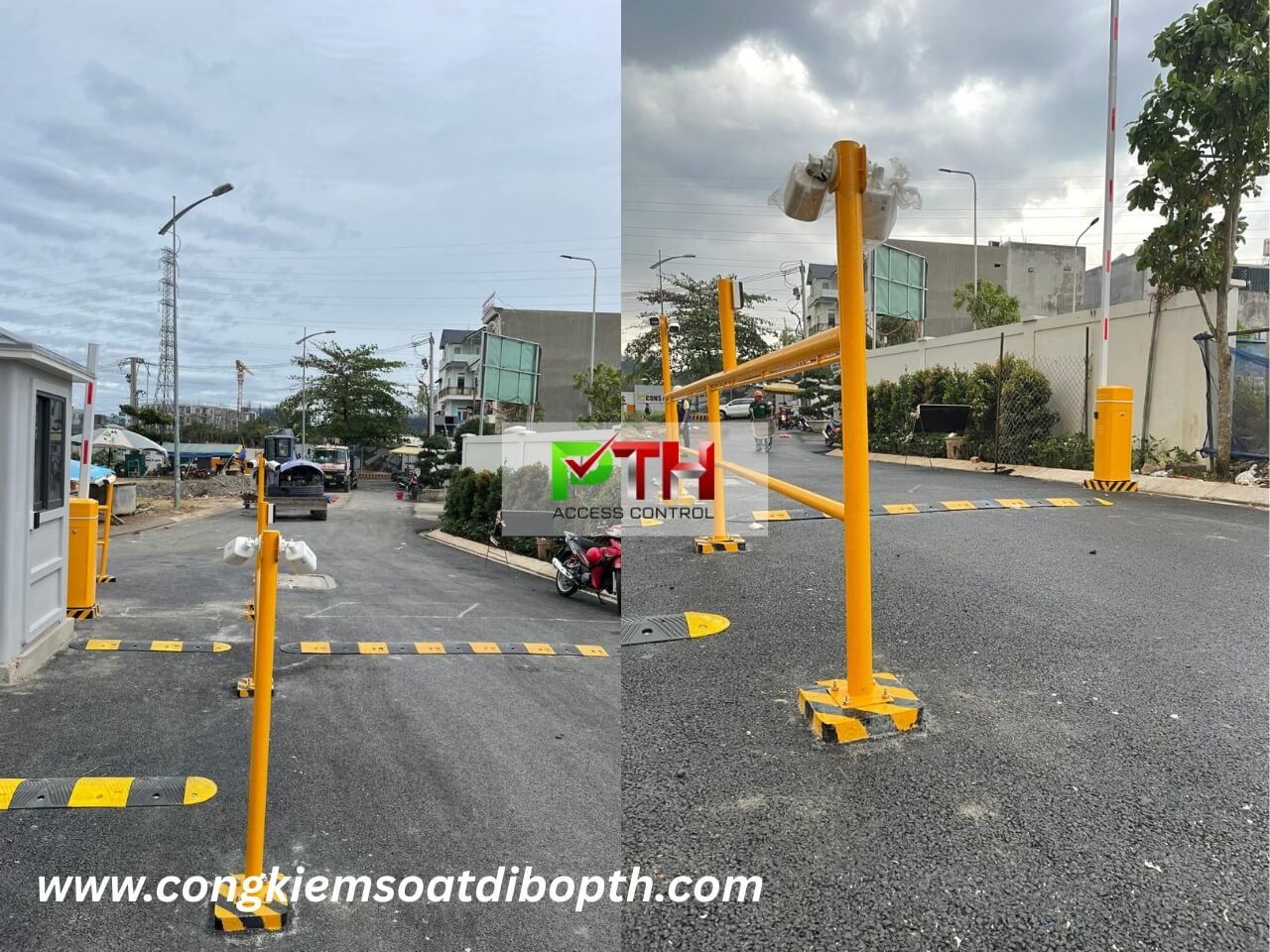 Hình 5: Công trình lắp hệ thống parking tại dự án căn hộ Bcons Bình Dươngv