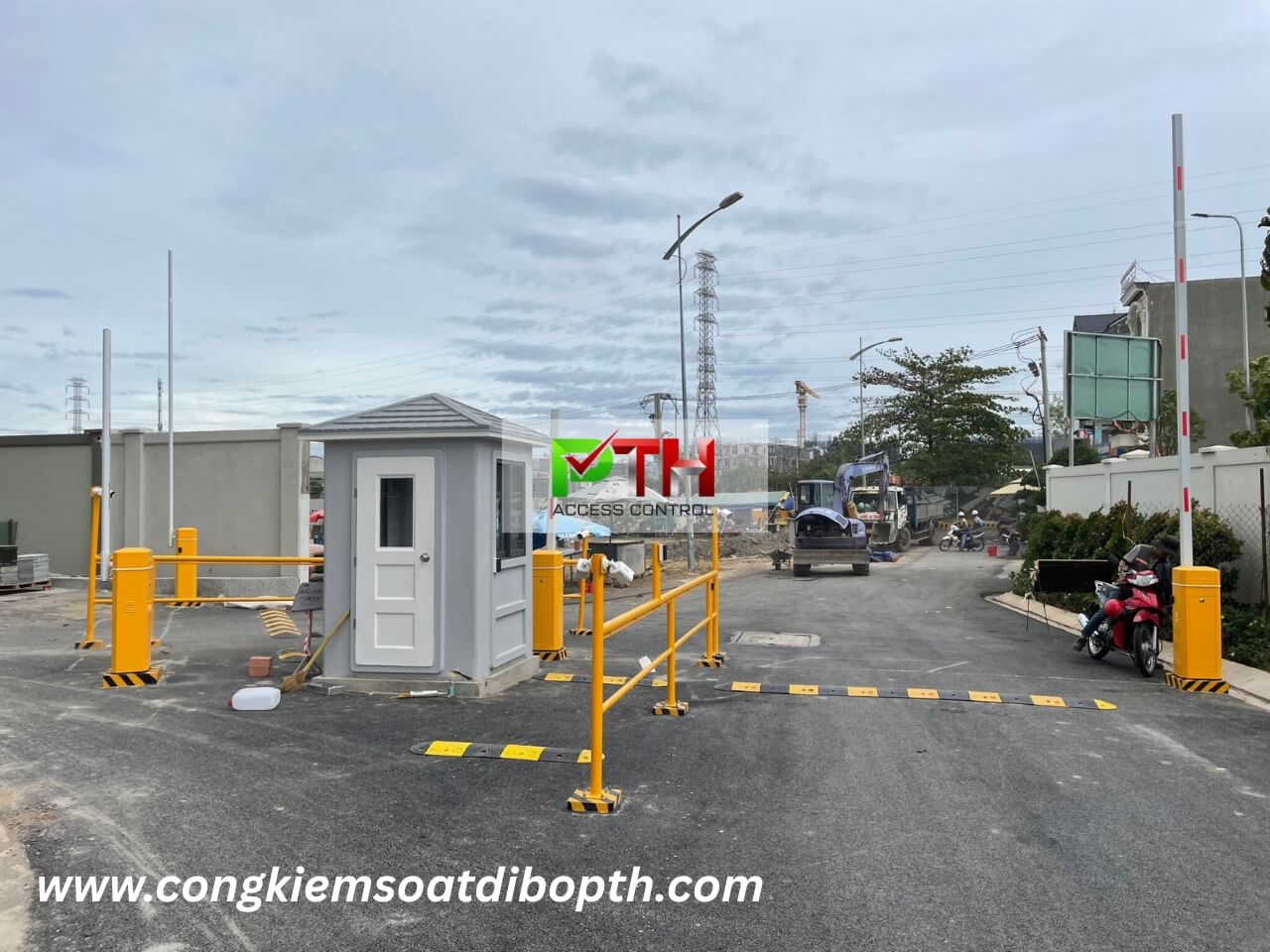 Hình 6: Công trình lắp hệ thống parking tại dự án căn hộ Bcons Bình Dươngv