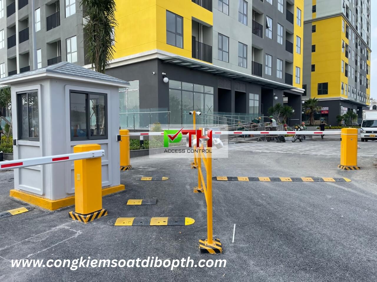 Hình 1: Công trình lắp hệ thống parking tại dự án căn hộ Bcons Bình Dương