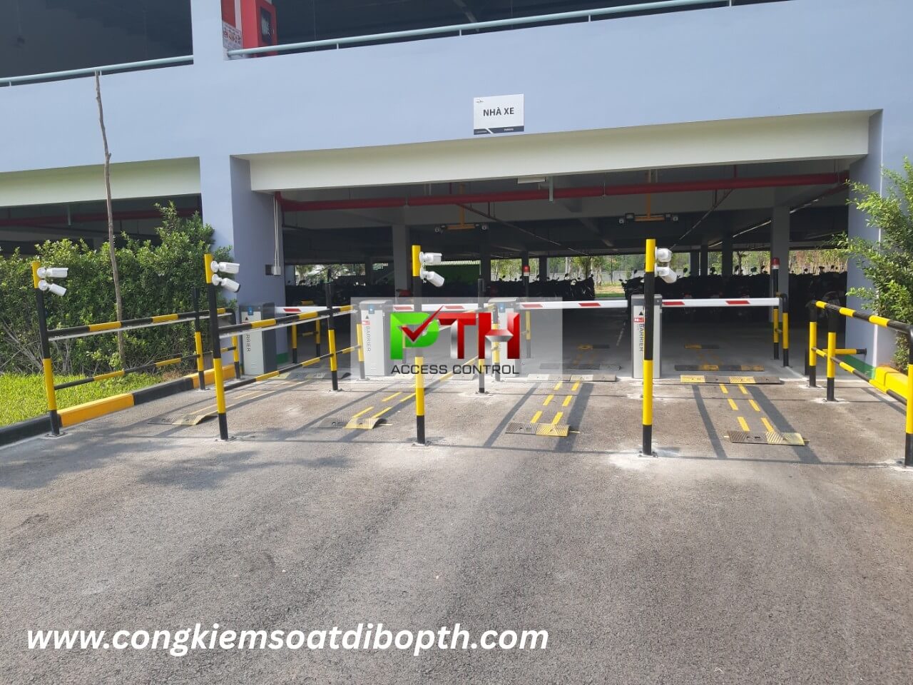 Hệ thống parking tại khu công nghiệp