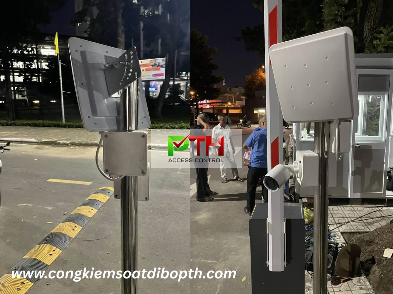 Hình 4: Công trình lắp hệ thống parking tại Trường Đại học Sư Phạm Kỹ Thuật TP.HCM
