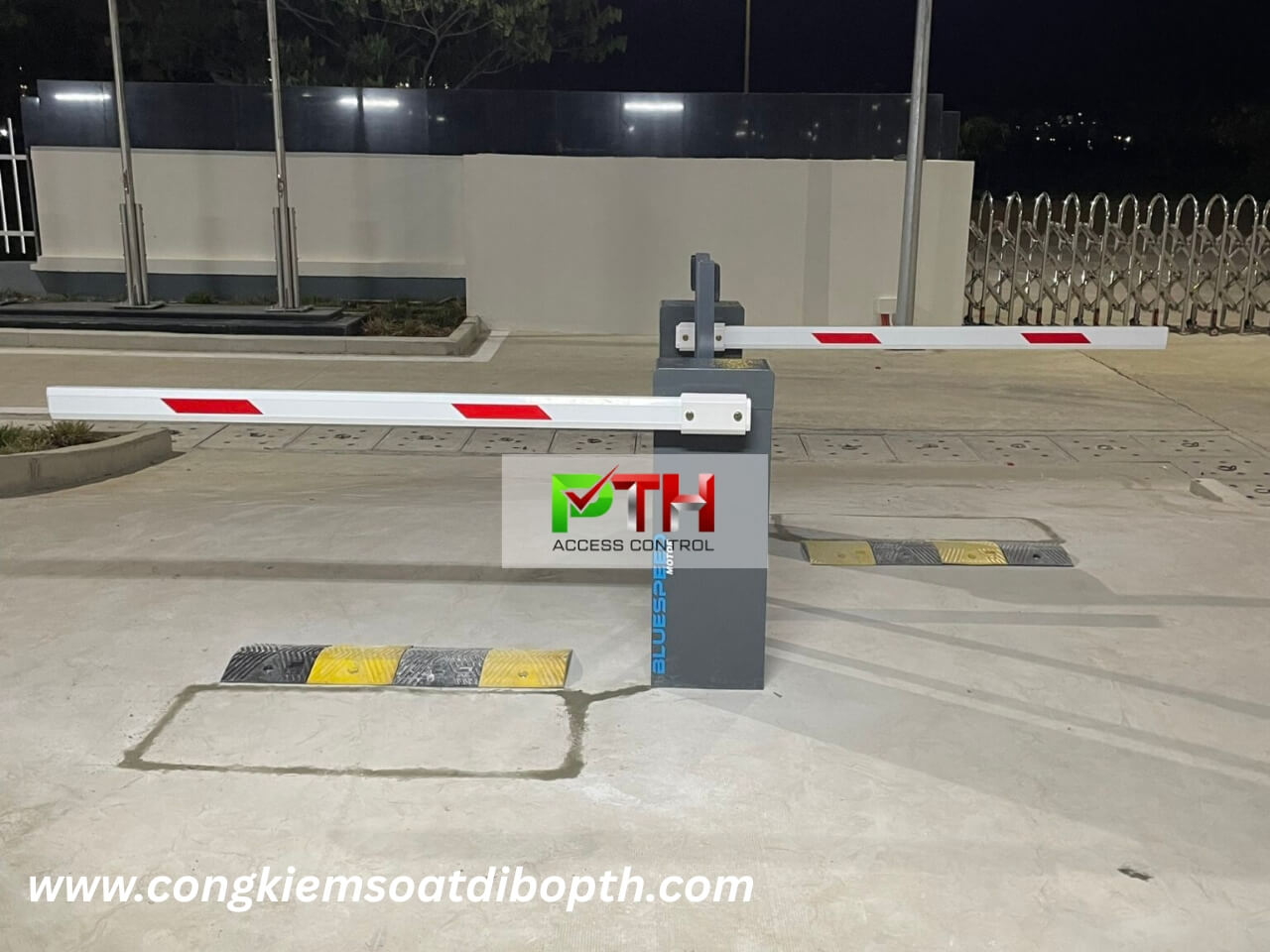Hình 2: Công trình lắp hệ thống giữ xe thông minh tại Vũng Tàu
