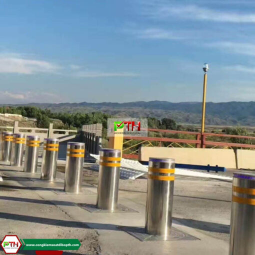 Trụ Bollard Thủy Lực Tự Động Inox 304 - Ảnh 6