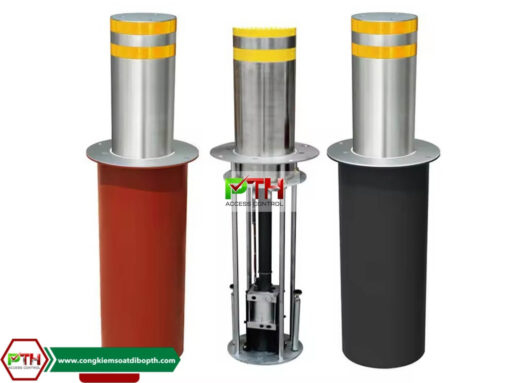 Trụ Bollard Thủy Lực Tự Động Inox 304 - Ảnh 3