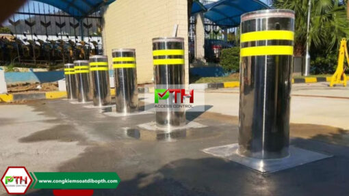 Trụ Bollard Thủy Lực Tự Động Inox 304 - Ảnh 5