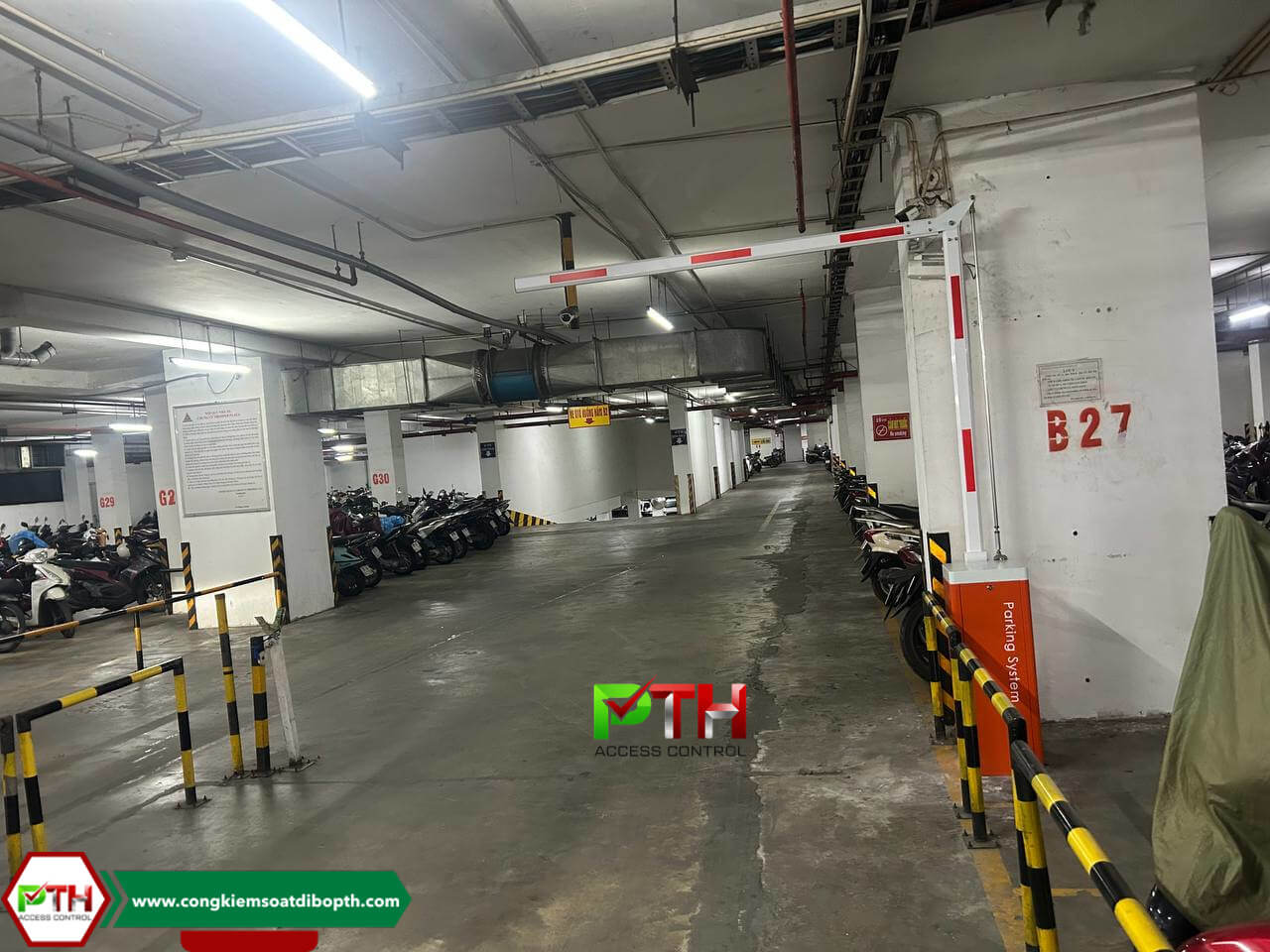 Barie Cần Gập – Giải pháp cho tầng hầm và trần thấp