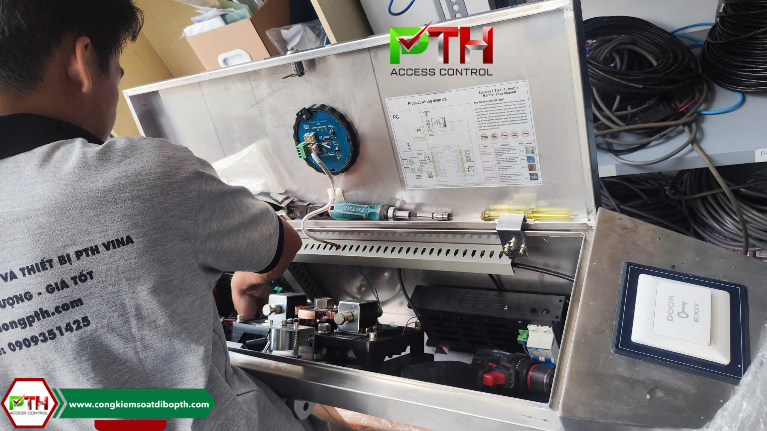 Các dấu hiệu lỗi kỹ thuật cần tiến hành Sửa chữa Cổng Tripod Turnstile