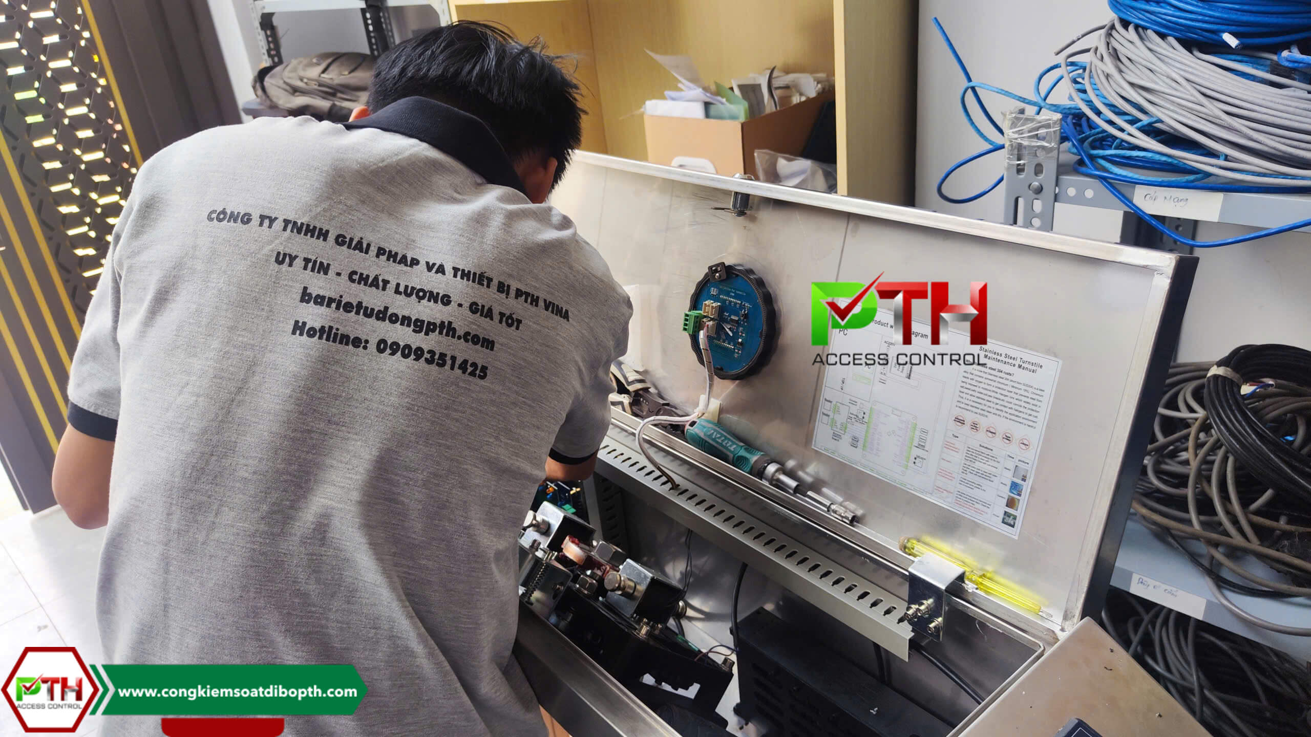 Phương án xử lý sự cố và Thay thế linh kiện tại PTH Access Control