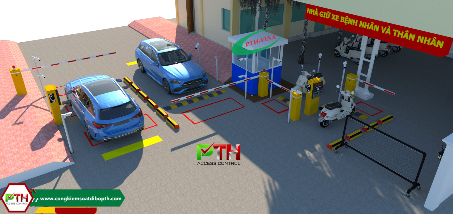 PTH Access Control - Đơn vị lắp đặt barie uy tín cho bệnh viện