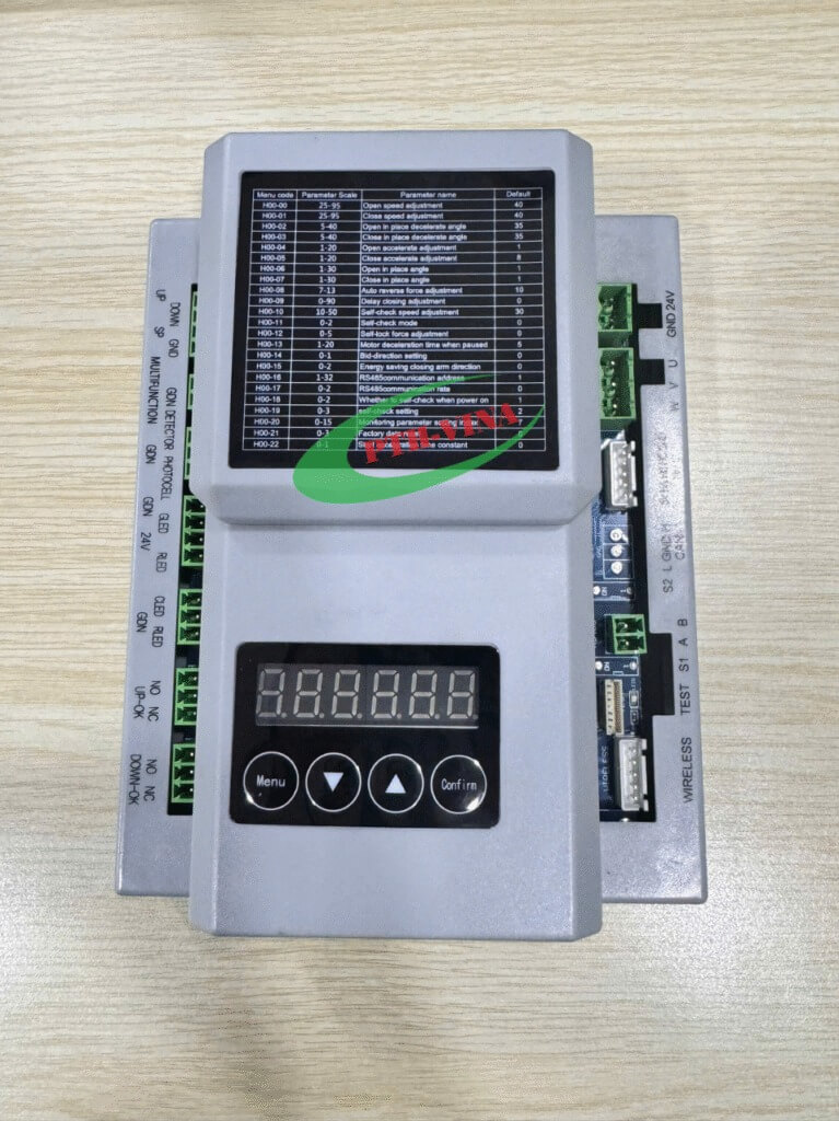 Hộp điều khiển barie Wonsun không chổi than Hộp điều khiển barie Wonsun không chổi than