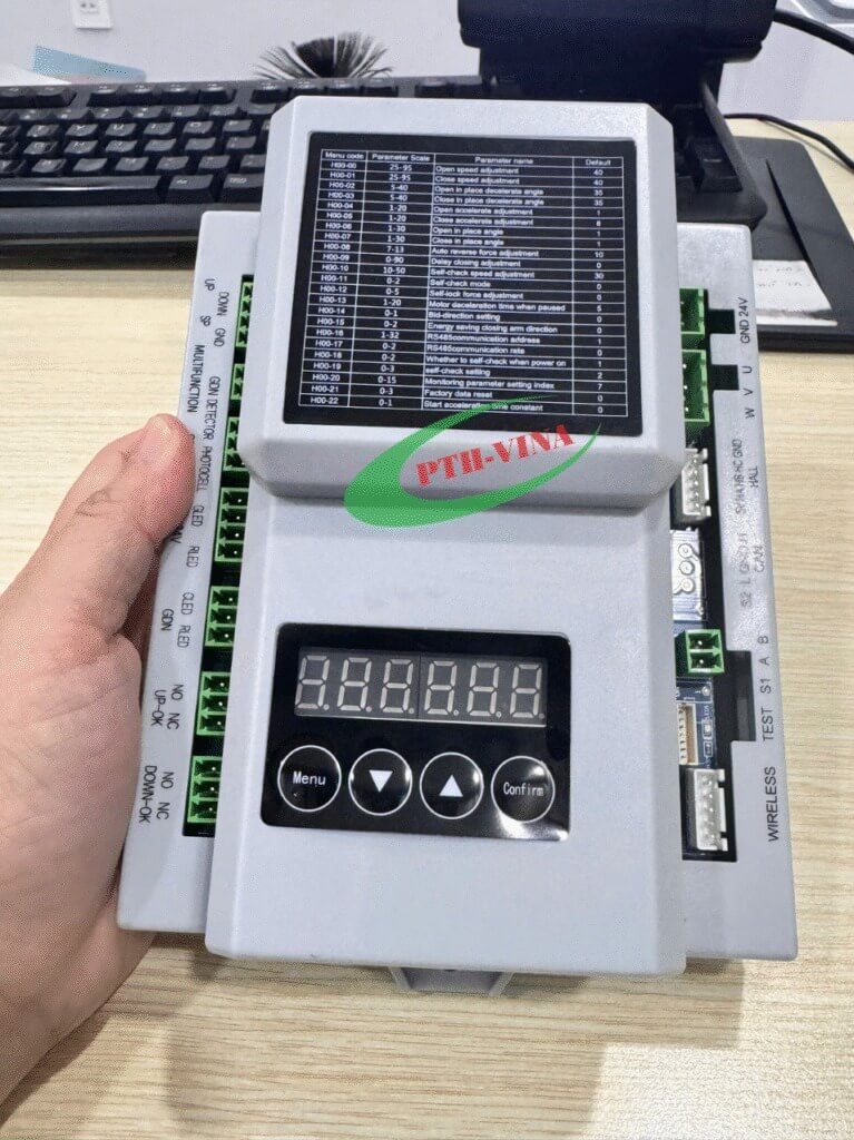 Bo mạch điều khiển barie Wonsun không chổi than Bo mạch điều khiển barie Wonsun không chổi than