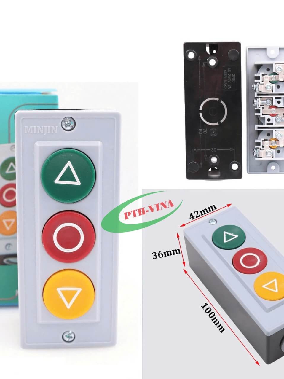 Nút nhấn để bàn barie sản xuất tại Việt Nam