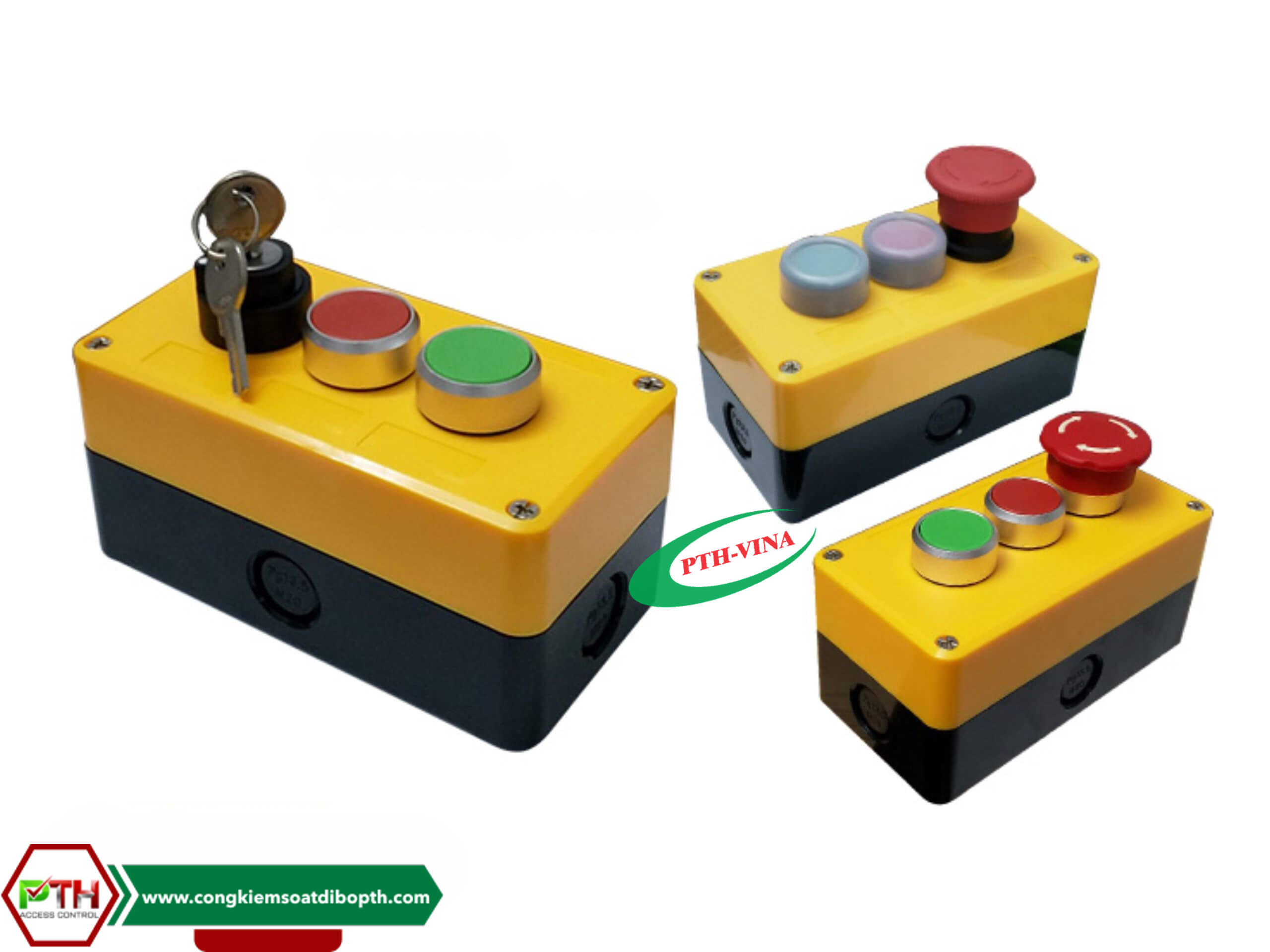 Nút nhấn barie môi trường Công nghiệp