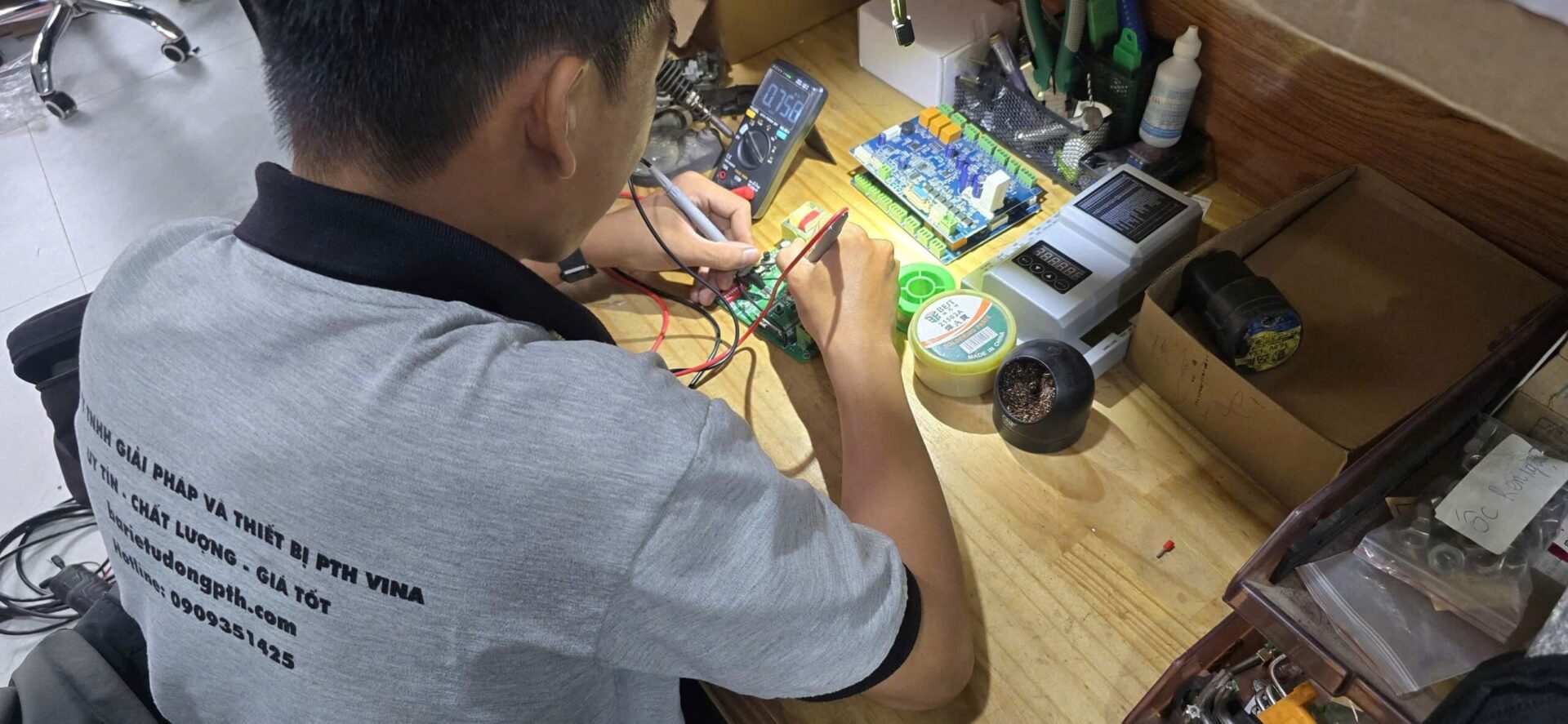 Sửa chữa bo mạch barie tự động Sửa chữa bo mạch barie tự động