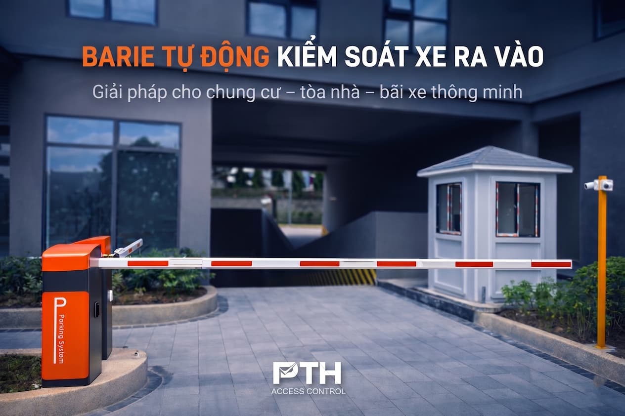 Barie Tự Động kiểm soát xe ra vào