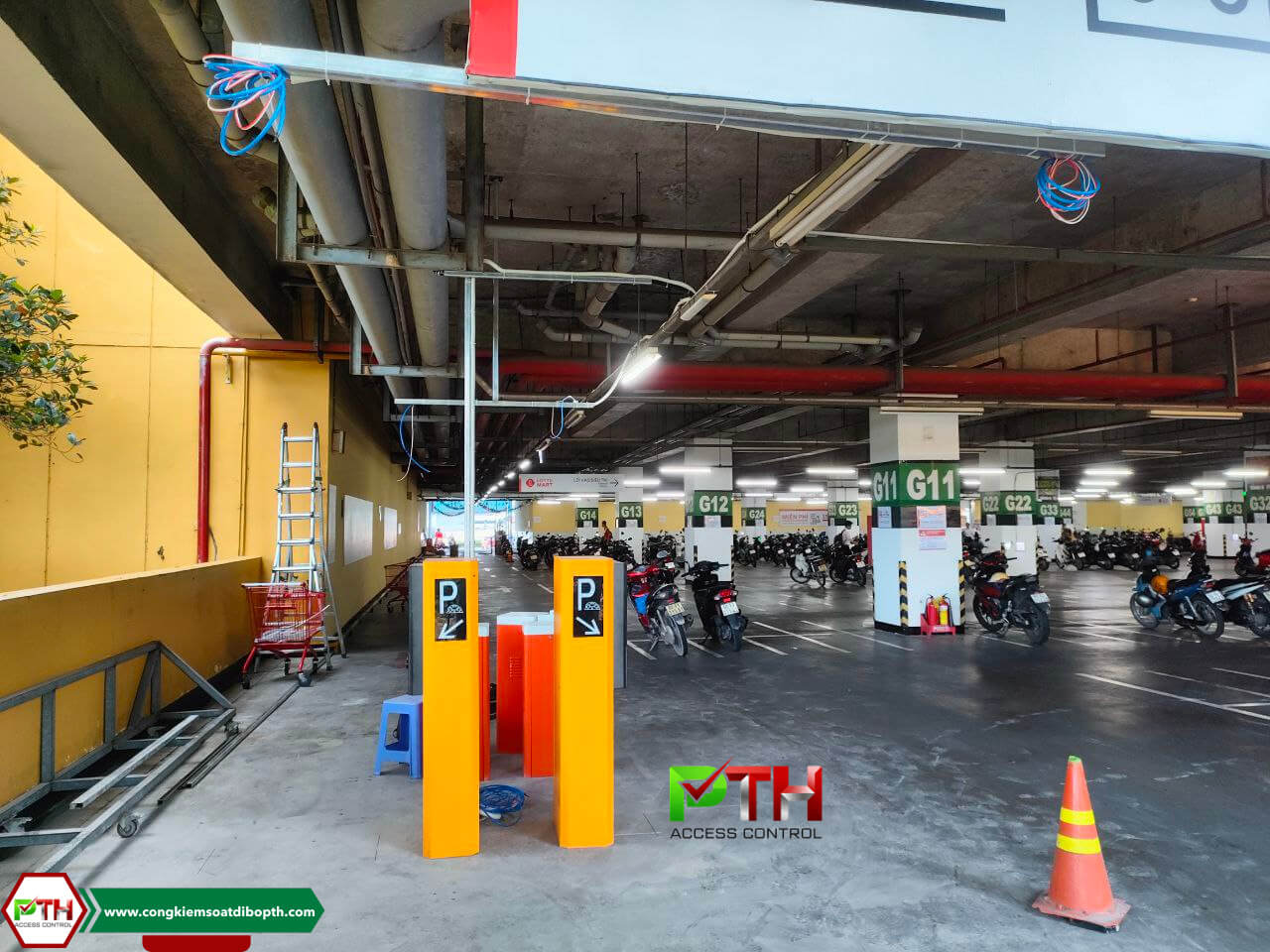 Lắp đặt hệ thống giữ xe thông minh tại Đồng Nai cho siêu thị Lotte Mart Lắp đặt hệ thống giữ xe thông minh tại Đồng Nai cho siêu thị Lotte Mart