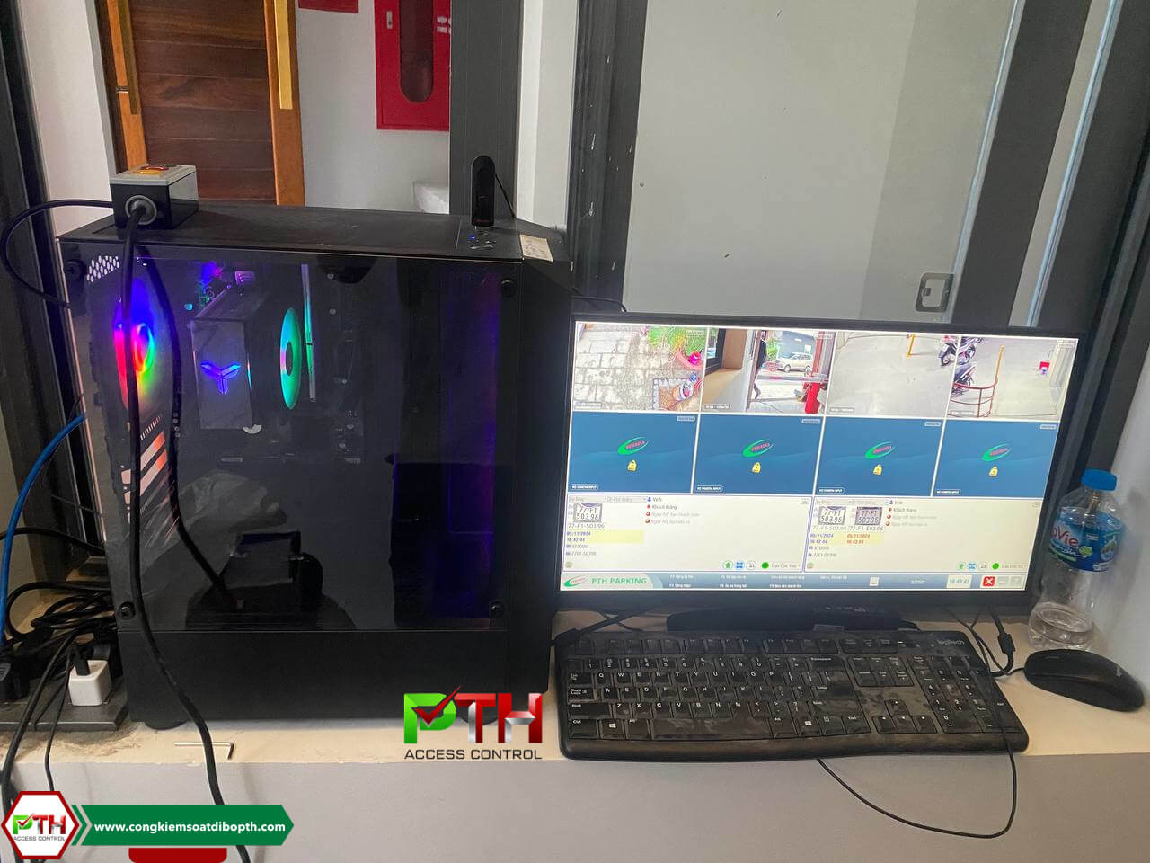 Giao diện phần mềm giữ xe thông minh lắp đặt tại Đồng Nai Giao diện phần mềm giữ xe thông minh lắp đặt tại Đồng Nai